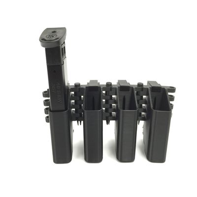 eAMP Challenger - S&W M&P 9mm/40 Double Stack Quad Magazine Pouch - MagP0145-D
