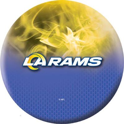 Strikeforce Bowling NFL Los Angeles Rams On Fire Undrilled Bowling Ball