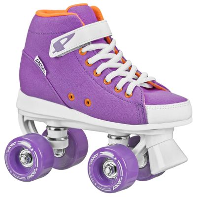 Pacer Scout ZTX Children's Quad Indoor-Outdoor Roller Skates (Grape 12J)
