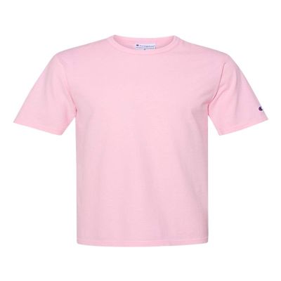 Champion Garment Dyed Short Sleeve T-Shirt M Pink Candy