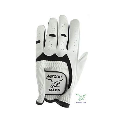 AGXGOLF Six Pack Dura-Grip Men's Left Hand Size Large Cabretta Leather Golf Gloves for Men Who Golf Right Handed