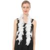 Flydreamfeathers 25 Gram, 4 Feet Long Chandelle Feather Boa, Party, Wedding, Halloween Costume, Christmas Tree, Decoration (White W/Silver Tinsel Color) view 1