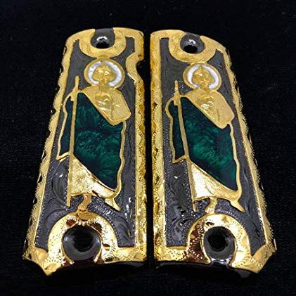 1911 Full Size Gun Grips St Jude San Judas