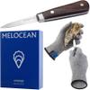 Melocean Professional Oyster Shucking Knife and Gloves Set in Gift Box view 1