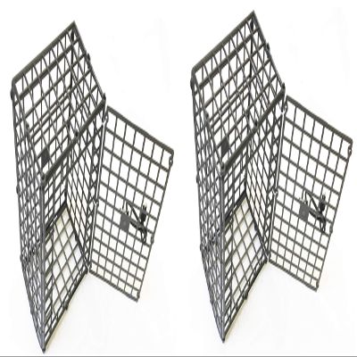 2-Pack of KUFA 7"x5"x3.5" Foldable Plastic Crab Trap Bait case EL-10x2