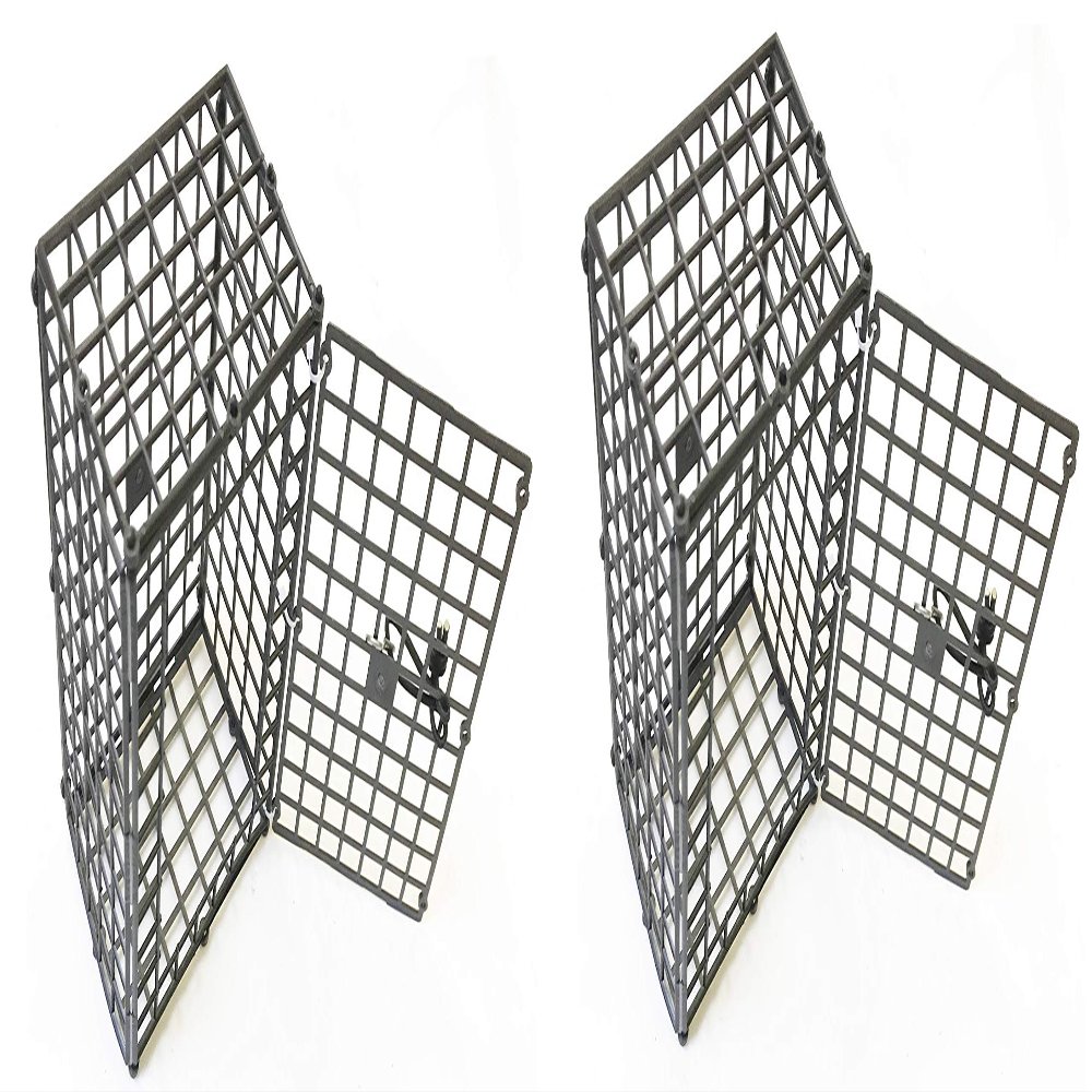 2-Pack of KUFA 7"x5"x3.5" Foldable Plastic Crab Trap Bait case EL-10x2