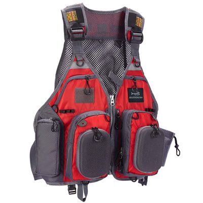 BASSDASH Fly Fishing Vest Multi Pocket Waistcoat Adjustable Size Gifts for Men Women