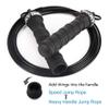 lliang Skipping Rope Jump Rope Speed Skipping Rope Absorb Sweat Non-Slip Weighted for Exercise Fitness Training Boxing Weight Block view 4