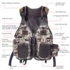 BASSDASH Fly Fishing Vest Multi Pocket Waistcoat Adjustable Size Gifts for Men Women view 3