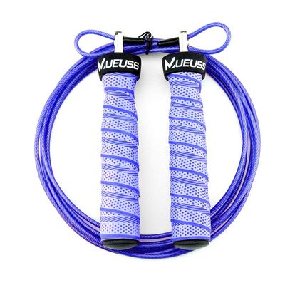 lliang Skipping Rope High Speed Jump Rope Professional Adjustable Skipping Rope with Portable Bag Skip Rope Anti-Slip Handle for Double Under