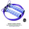 lliang Skipping Rope High Speed Jump Rope Professional Adjustable Skipping Rope with Portable Bag Skip Rope Anti-Slip Handle for Double Under view 4