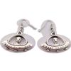 1pair(2pcs) Tibetan Silver UFO Alien Dangle Drop Earrings Sun Earrings Handmade DIY Jewelry (alien) view 1
