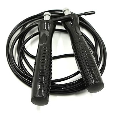 lliang Skipping Rope Fitness Rope Training Jump Rope Cable Ball Bearings Non-Slip Handle Adjustable Skip Speed Rope for Boxing Training