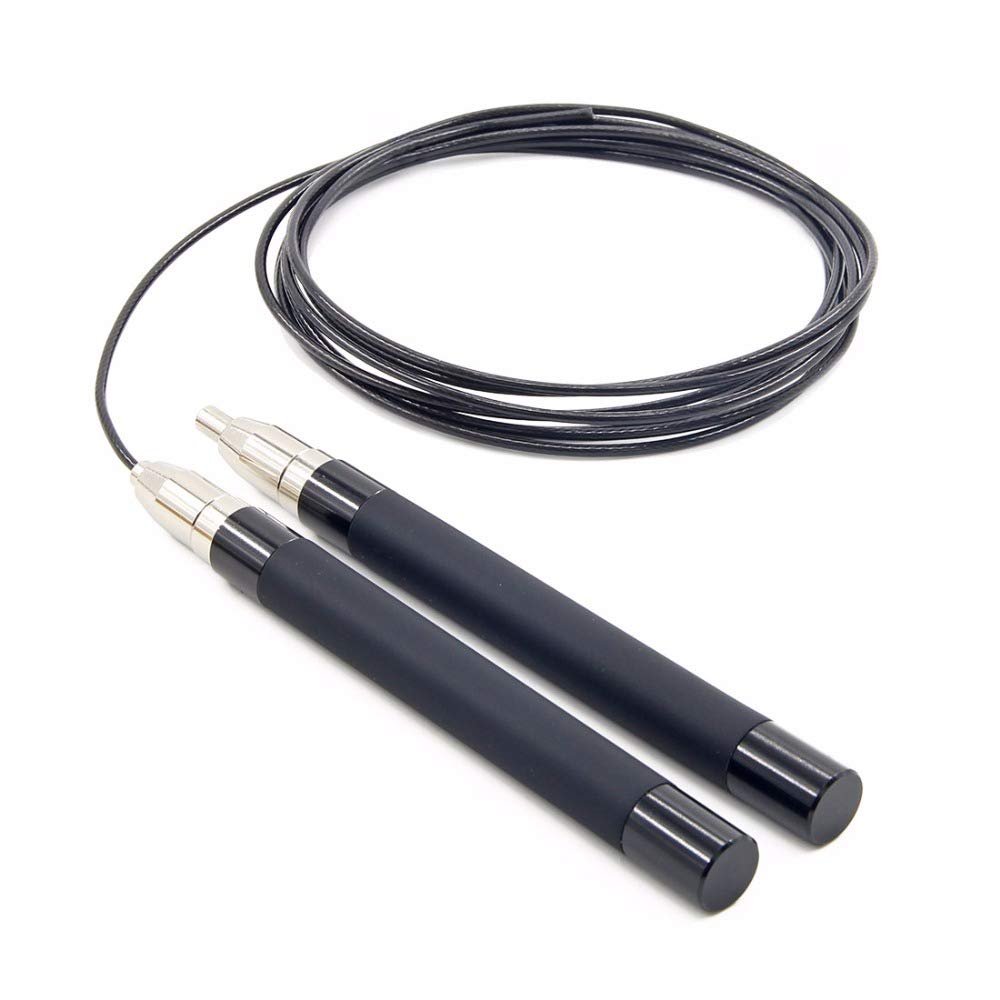 lliang Skipping Rope Self-Locking Speed Jump Rope Adjustable Skipping Ropes Non-Slip Silicone Handle Great for Boxing Fitness Exercise Present