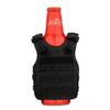 UNISTRENGH Bottle Cooler Beverage Insulator Tactical Mini Molle Vest Beer Soda Can Coolers Bottle Mini Cooler (Black) view 1
