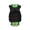 UNISTRENGH Bottle Cooler Beverage Insulator Tactical Mini Molle Vest Beer Soda Can Coolers Bottle Mini Cooler (Black) view 2