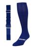 Baseball/Softball Sock & Belt Combo | Mens Womens Youth Baseball Sock & Baseball Belt | Notorious Sports (Royal, Medium) view 1