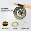 ANGLER DREAM Fly Fishing Reel wih Line Combo WF Floating Line 8WT Fly Reel Preloaded Fly Line Spool 7/8WT Large Arbor CNC Machinesed Fly Reel view 4