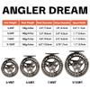 ANGLER DREAM Fly Fishing Reel with Line Combo WF 3WT Preloaded Fly Line Spool with 3/4WT Fly Reel view 4