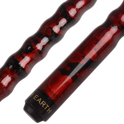 AB Earth 58" Pool Cue/Pool Stick Ergonomic Design Hardwood Canadian Maple 13mm Tip 18-21oz Billiard Cue B1SN, Wine 18oz