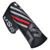 BIG TEETH Golf Putter Cover Square Half Heel Shaft Mallet Putter Head Covers USA Stripe and Star Fit for Most Brand Golf Putters (Blade Putter Cover) view 1