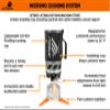Jetboil MicroMo Camping Stove, Tamale, Ultralight Cooking System view 2