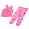 Munki Munki Girls' Snug Fit Pajama Set, Buffalo Plaid Hearts, 2 view 3