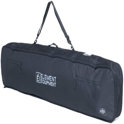 Element Equipment Snowboard Bag with Shoulder Strap and Gear Pockets 157 Black Ripstop