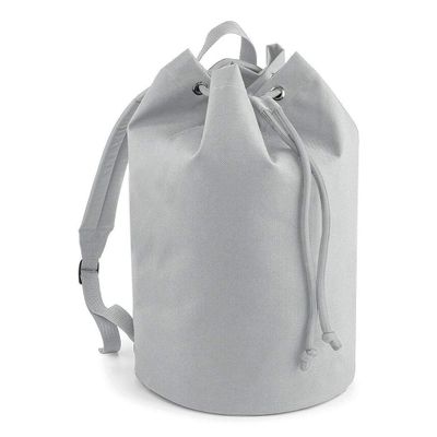Adults Travel Use Shoulder Strap Shoulder Strap Grab Handle Gym Wear Backpack Light Grey One Size