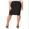 A. Byer Pencil Skirt Pitch Black view 1