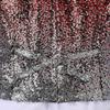 Ceehuteey Suit Vest Gradient Color Sequin Mens Evening Party Fashion Waistcoat for Wedding Groomsmen M,Ice Blue-Silver view 2