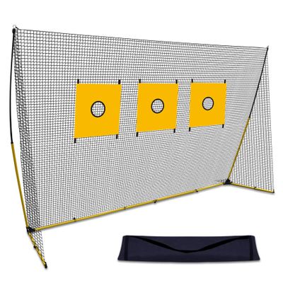 Strong Camel Backyard Soccer Goal Target Outdoor Folding Soccer Net Golf Practice Hitting Net with Carry Bag