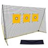 Strong Camel Backyard Soccer Goal Target Outdoor Folding Soccer Net Golf Practice Hitting Net with Carry Bag view 1