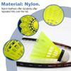 Senston Badminton Shuttlecocks Nylon Badminton Shuttlecocks Birdies Durability Stability Shuttlecock for Outdoor Indoor Sports Activities/Training view 2