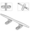 6 Inch Boat Cleat,316 Stainless Steel Boat Dock Deck Rope Cleat Hollow Base Bollard view 4
