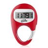 iGANK Simple Walking Pedometer 3D Step Counter for Men Women Kids (Red) view 1