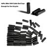 Farbetter Lined Bicycle Bike Derailleur/Shift Cable Housing, 4mm x 50ft, Including 50 PCS Cable End Caps Kit, The Most Trusted DIY Set for SRAM/Shimano Mountain Bike Road Bike (Black) view 3