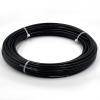 Farbetter Lined Bicycle Brake Cable Housing, 5mm x 50ft, Including 30 PCS Cable End Caps Kit, The Most Trusted DIY Set for SRAM/Shimano Mountain Bike Road Bike (Black) view 2