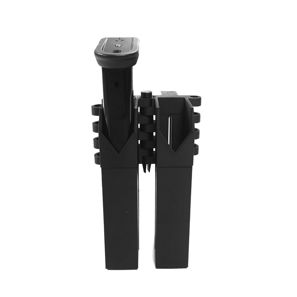 eAMP Patriot fits Sig Sauer P226 / P228, Canik TP9 Series, Beretta para 9-9mm Dual Mag Pouch
