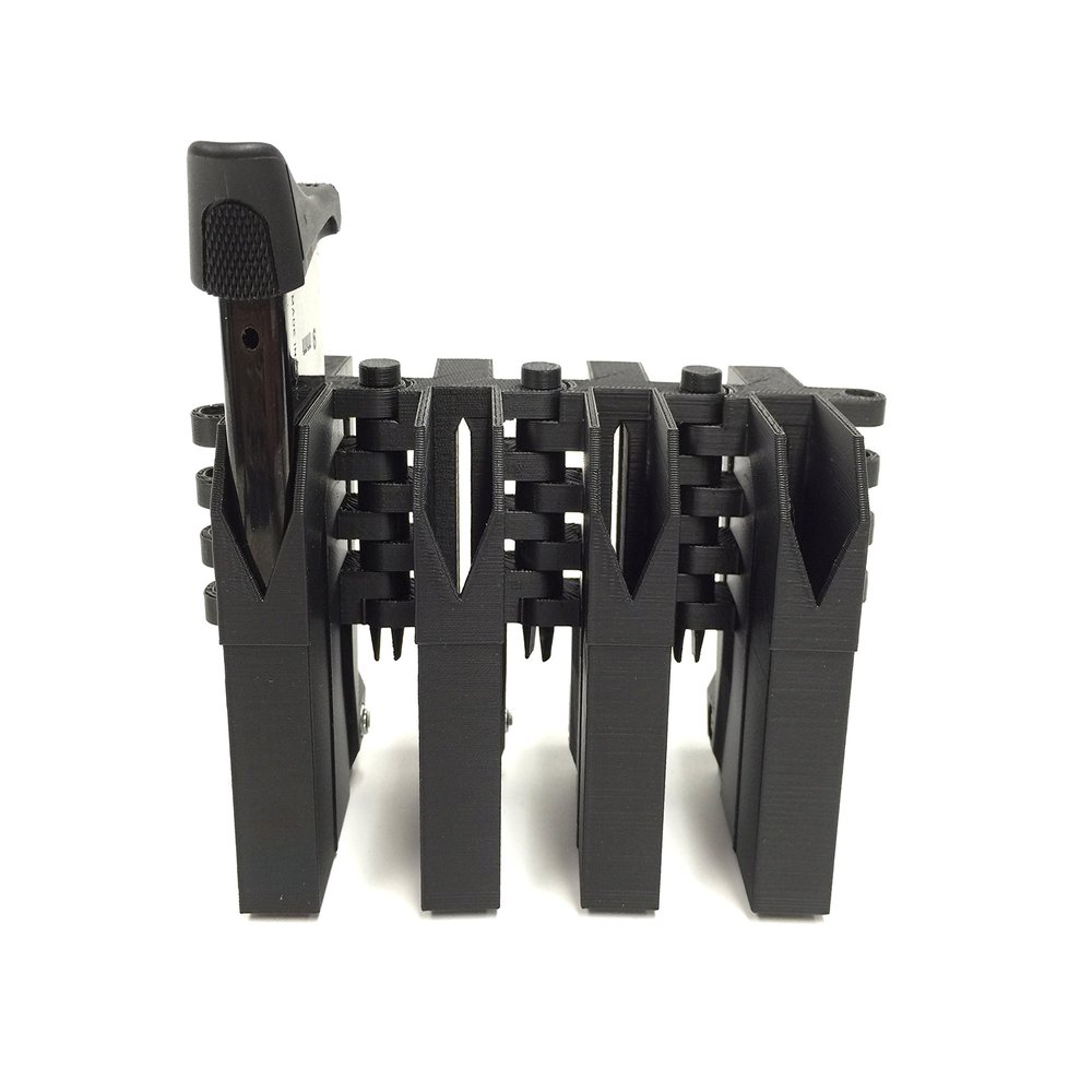 eAMP Patriot - 9mm Ruger LC9, Kel-Tec PF-9 Single Stack Quad Mag Pouch