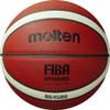 Molten BG4500 Basketball, Match Ball, BBL & WBBL, FIBA Approved, Premium Composite Leather, Indoor Play, Orange/Ivory, Size 7, Suitable for Boys Age 14 & Adult view 1