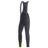 Gore WEAR Mens C3 Thermo Bib Tights+ Black/neon Yellow S view 1