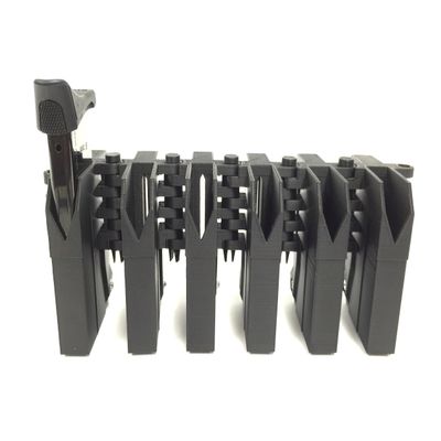 eAMP Patriot - 9mm Ruger LC9, Kel-Tec PF-9 Single Stack Six Mag Pouch