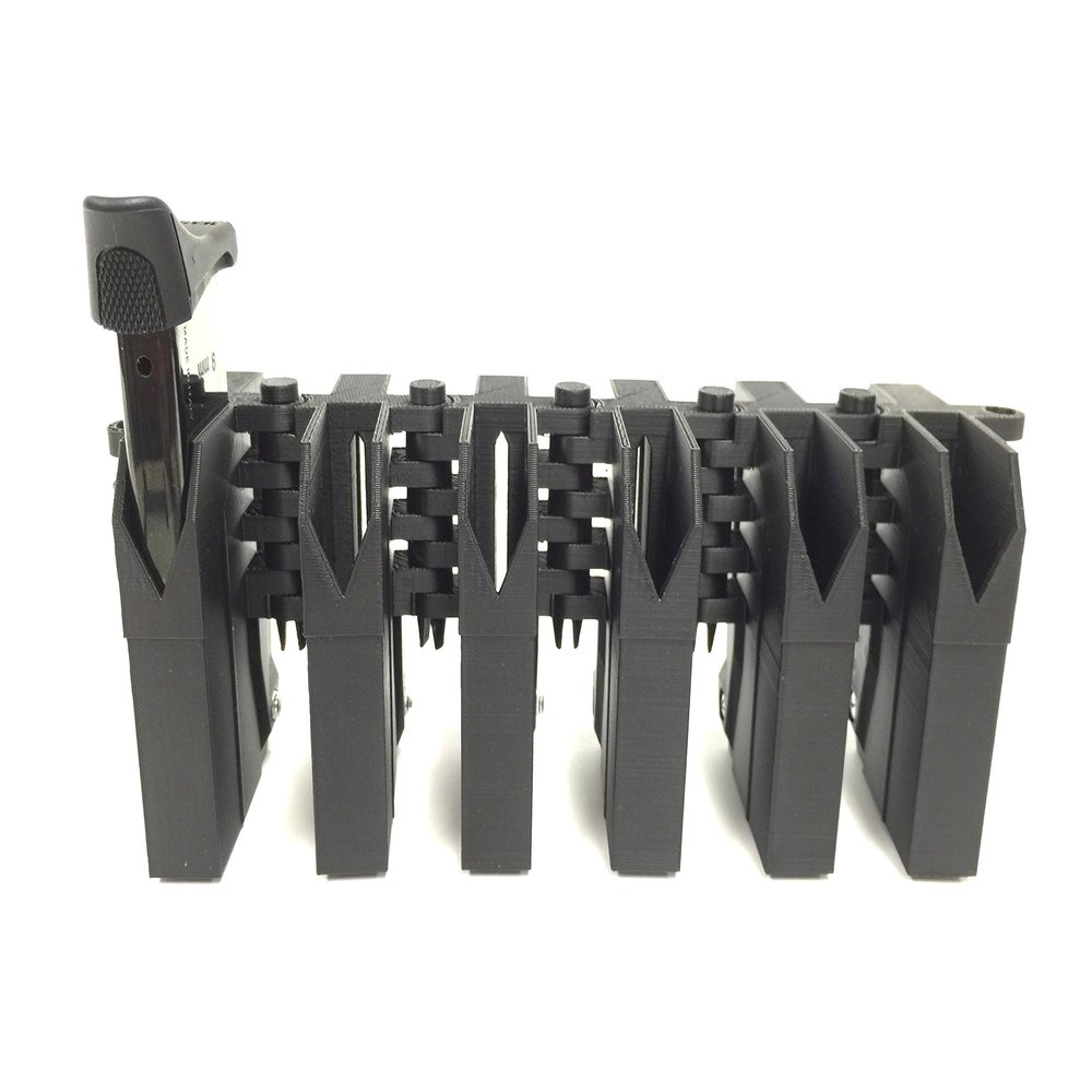 eAMP Patriot - 9mm Ruger LC9, Kel-Tec PF-9 Single Stack Six Mag Pouch
