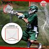 Velocity Lacrosse Net  7mm Replacement Goal Net, Super Heavy Duty for High School, College, Professional, Fits All 66x7 Goals, 1000D High-Strength Poly, Weatherproof, UV-Resistant  White view 2