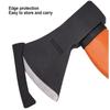 Edward Tools Wood Axe - Heavy Duty Small Camp Hatchet with Sheath - for Splitting Wood, Kindling - Forged Steel Blade with No Slip Handle - Throwing Hatchet and Axe view 4