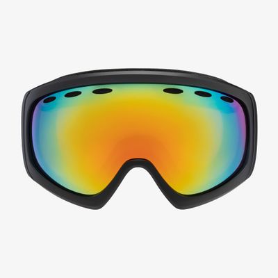 Arctix Adult Panorama Ski Goggles, Black/Orange Revo, One Size