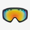 Arctix Adult Panorama Ski Goggles, Black/Orange Revo, One Size view 1