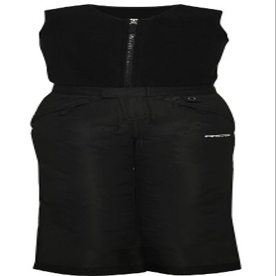 Arctix Kids Limitless Fleece Top Bib Overalls, Jet Black, X-Large