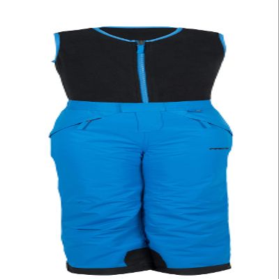 Arctix Kids Limitless Fleece Top Bib Overalls, Nautical Blue, Large Husky